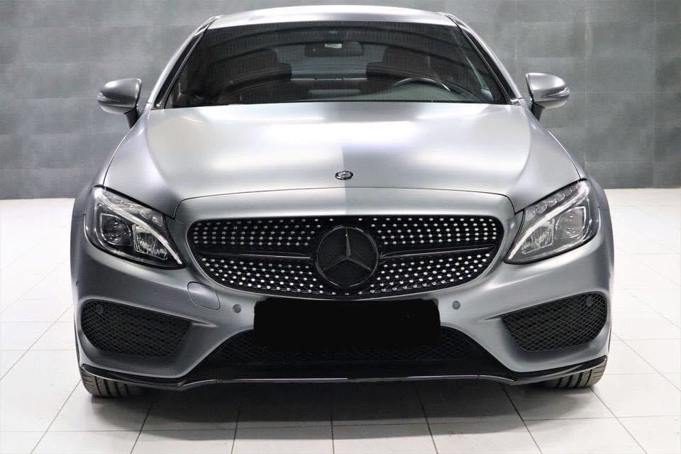 Mercedes-Benz C-classe 180 156 CH Coupe AMG•Navi/CAMÉRA •Luft•Keyless•m /// 17000€